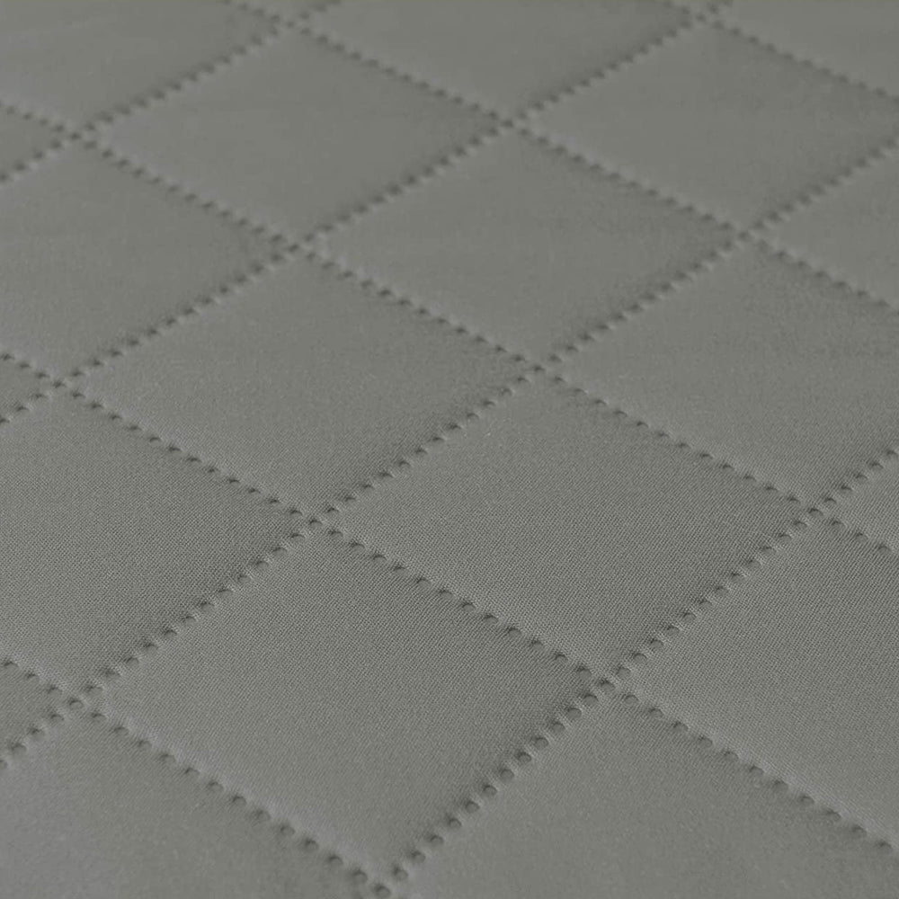 L Shaped Sectional Sofa Chaise Lounge Slipcover Sofa Protector -Grey