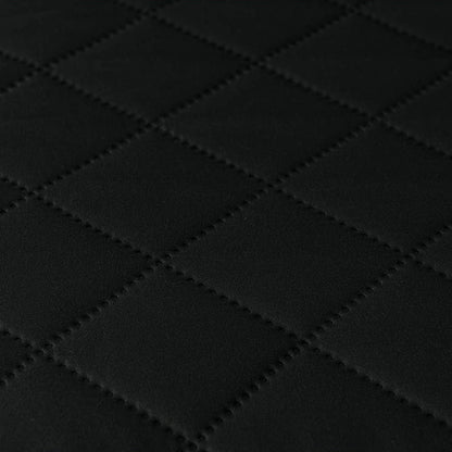 L Shaped Sectional Sofa Chaise Lounge Slipcover Sofa Protector -Black