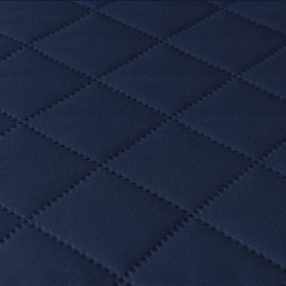 L Shaped Sectional Sofa Chaise Lounge Slipcover Sofa Protector -Navy