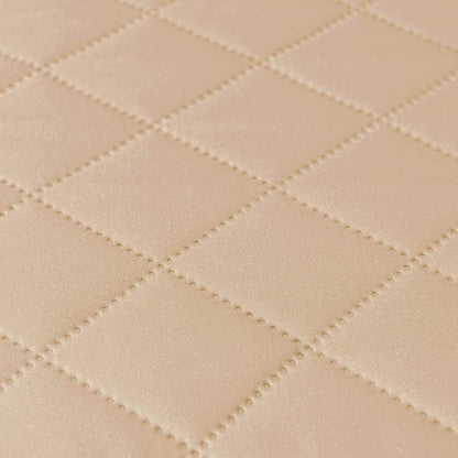 L Shaped Sectional Sofa Chaise Lounge Slipcover Sofa Protector -Khaki