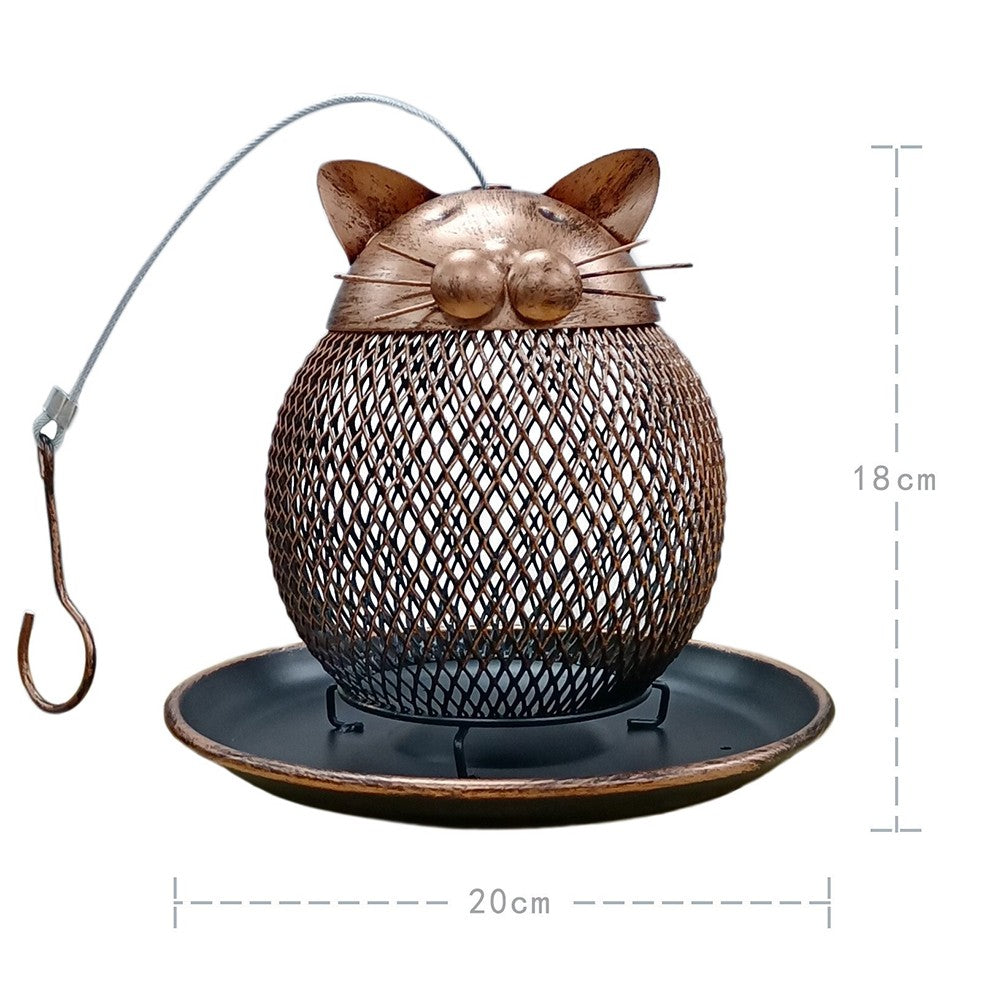 Outside Wild Bird Feeder Hanging Automatic Bird Feeder Outdoor Decoration