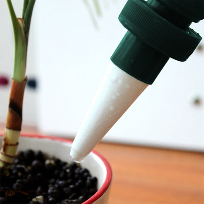 FancyGrab 8Pcs Automatic Watering Spikes Bottle Adapter Terracotta Plant Watering Stakes Automatic Irrigation System