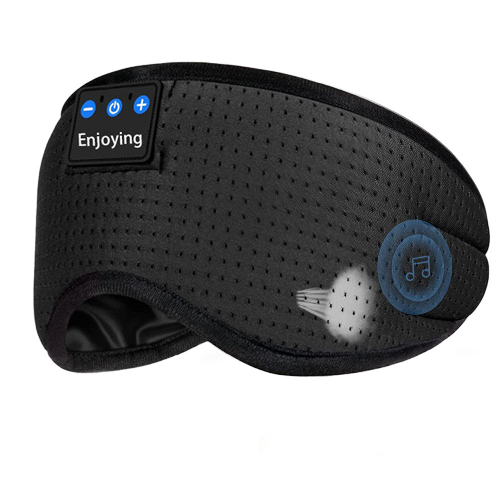 Sleep Eye mask Headphones with Wireless Bluetooth 5.2 Headband Music Sleeping Eye Mask Earbuds