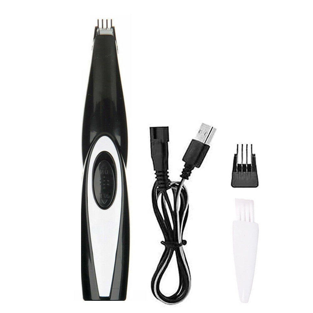 2 in 1 Electric Pet Hair Grooming Clippers Kit USB Rechargeable Cordless Dog Paw Hair Trimmer