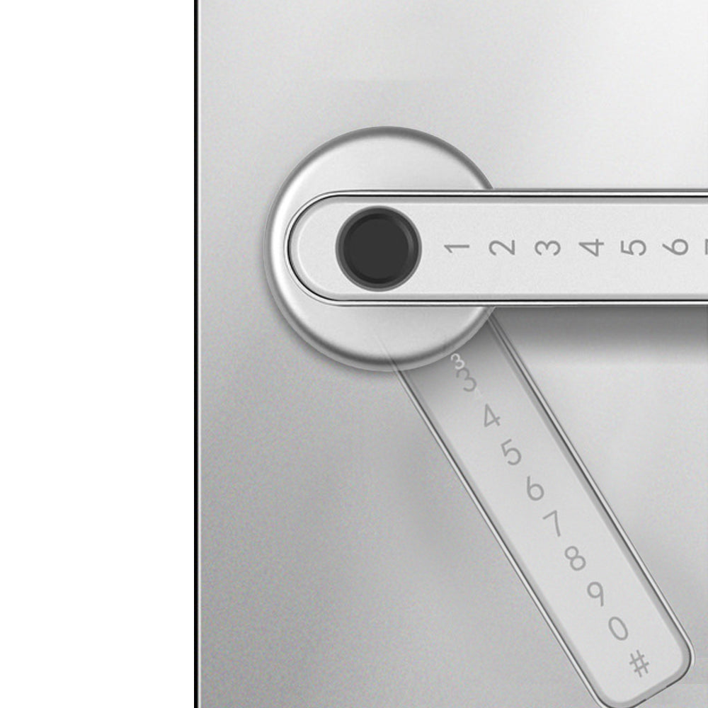 Door Lock Fingerprint Smart Digital Lever Keyless Entry Door Lock with App -Sliver