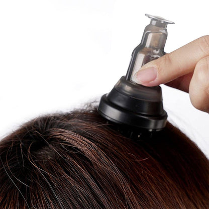 Mini Portable Scalp Applicator Liquid Guiding Massager Comb Hair Oil Dispenser Applicator