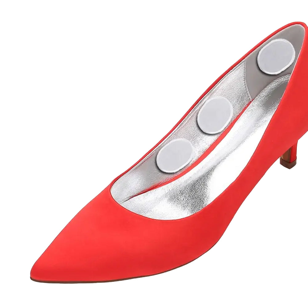 14Pcs High Heel Pads Self Adhesive Gel Anti Slip Shoe Insole