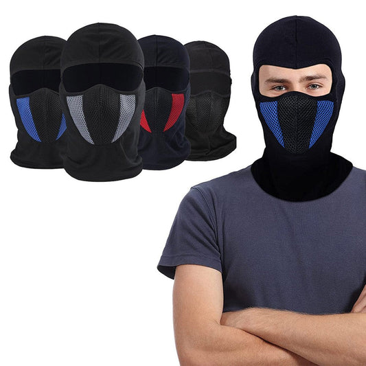4 Pcs Full Face Covers Balaclava Windproof Winter Face Masks for Ski Cycling