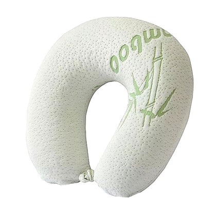 U Shaped Travel Pillow Memory Foam Napping Pillow Neck Support Cushion