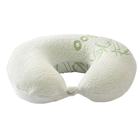 U Shaped Travel Pillow Memory Foam Napping Pillow Neck Support Cushion