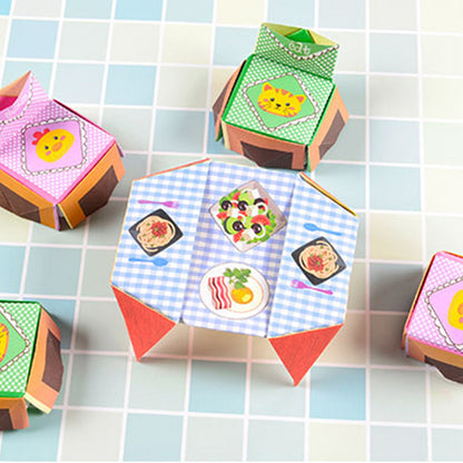 152 Sheets Origami Paper Kit with Guiding Book DIY Art and Craft Kids Toys