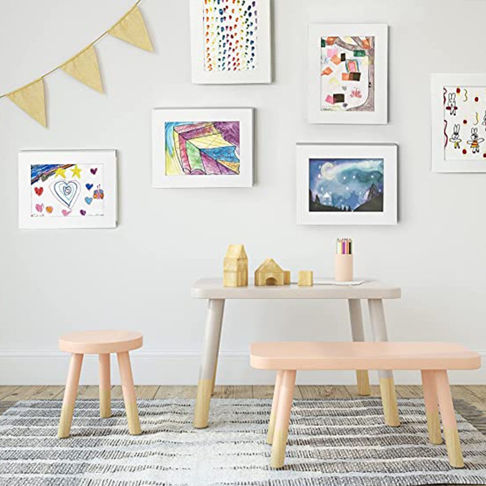 Magnetic Kids Artwork Frame Photo Display Frame Front Opening Picture Display Holder