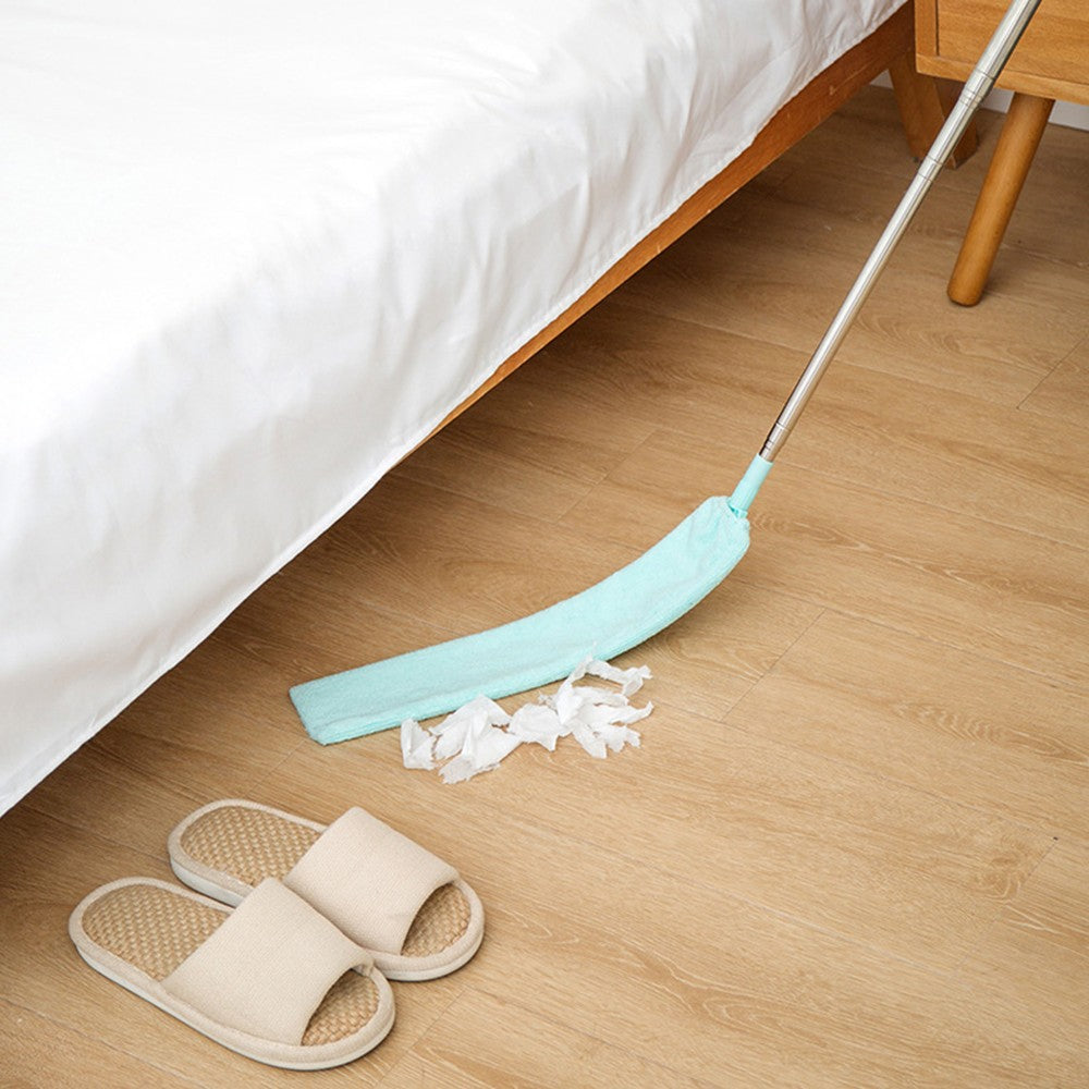 Microfiber Feather Duster Brush with Extendable Pole Bendable Dusters Head Cleaning Tool