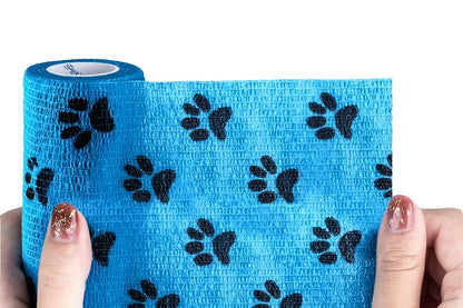 12 Rolls Self Adhesive Bandage for Pet Non Woven Dog Bandages Elastic Pet Wounds Wrap Tape
Animals Non-Woven Strong Sports Tape