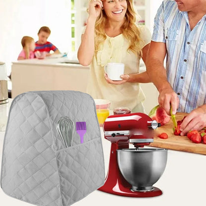 Full Coverage Mixer Cover Stand Mixer Dust-proof Cover with Pocket
