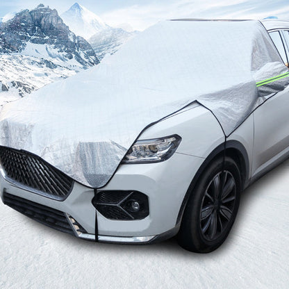 Car Front Windscreen Snow Cover Windshield Cover Auto Sunshade Snow Ice Dust Protector Cover