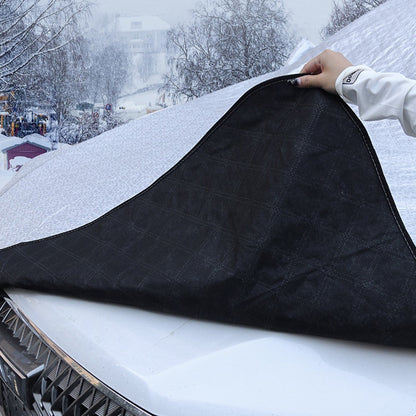 Car Front Windscreen Snow Cover Windshield Cover Auto Sunshade Snow Ice Dust Protector Cover