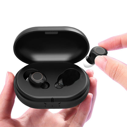 Rechargeable In-Ear Hearing Aids for Seniors Noise Cancelling Hearing Aids Voice Amplifier Sound Assist Devices Style 2