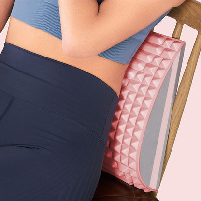 Back Stretcher Back Neck Cracker Lower Back Support Board Pink