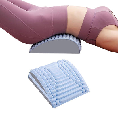 Back Stretcher Back Neck Cracker Lower Back Support Board Blue