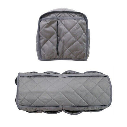 14 Pocket Sofa Armrest Organizer Remote Control Holder Storage Bag for Recliner Couch Armchair Grey