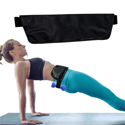 Hip Thrust Belt Butt Training Pad Kettlebells Weight Lifting for Lunges Black