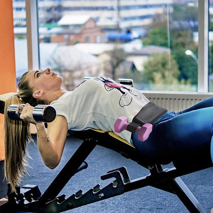 Hip Thrust Belt Butt Training Pad Kettlebells Weight Lifting for Lunges Black