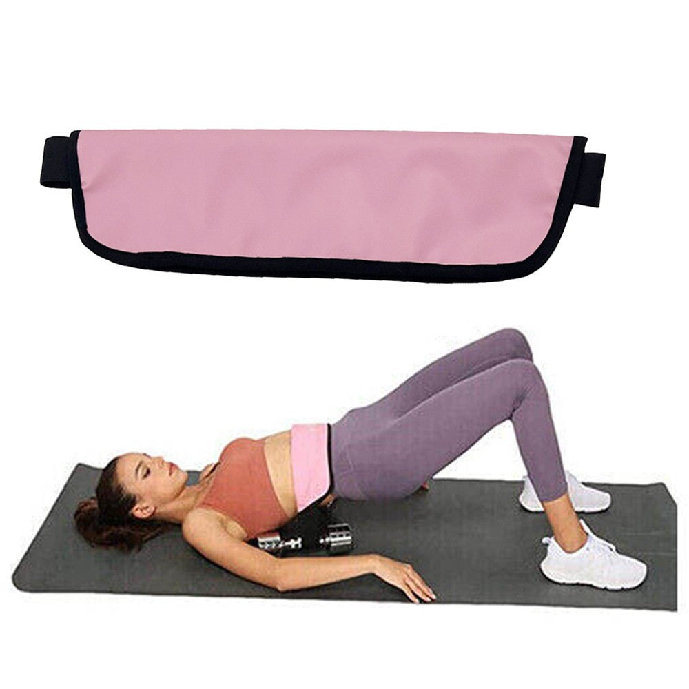 Hip Thrust Belt Butt Training Pad Kettlebells Weight Lifting for Lunges Pink