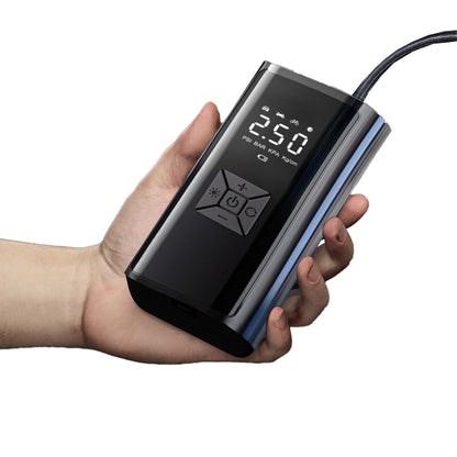 Portable Electric Air Pump Digital Display Air Compressor Rechargeable Wireless Tire Inflatable Pump