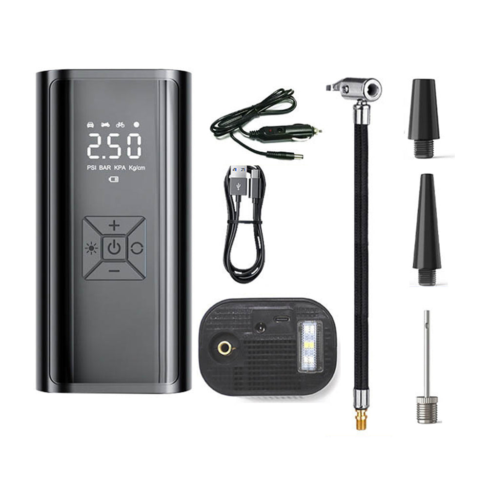 Rechargeable Digital Display Electric Air Pump Tire Inflator