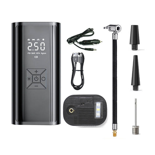 Rechargeable Digital Display Electric Air Pump Tire Inflator