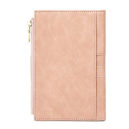 RFID Blocking Travel Wallet Passport Card Holder for Women Men Pink
