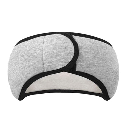 Blackout Eye Mask with Ear Muffs Sleeping Aids Relaxing Noise Cancellation Grey