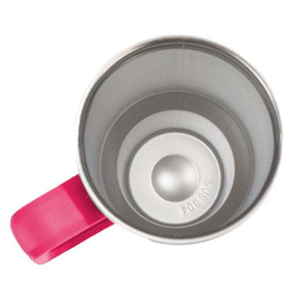 40oz Stainless Steel Tumbler with Straw Insulated Travel Mug Water Bottle Pink