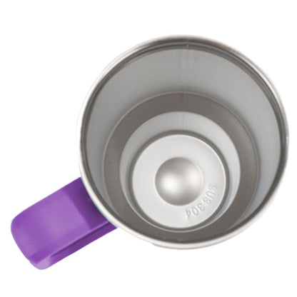40oz Stainless Steel Tumbler with Straw Insulated Travel Mug Water Bottle Purple