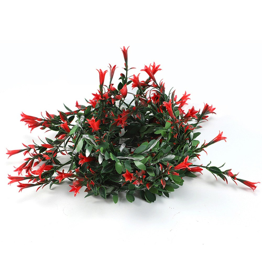 Christmas String Light Fairy LED Light Garland Lights for Indoor Outdoor Wedding Patio Christmas Decoration Red