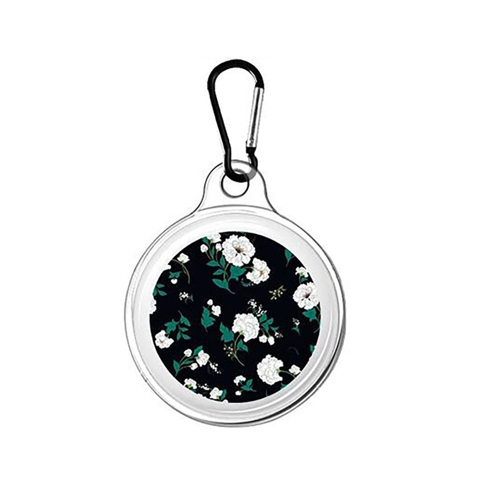 1Pc Protective Case Cover Tracker Holder for AirTag with Keyring - Style 6