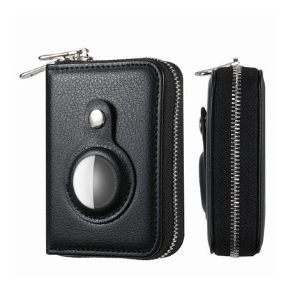 Travel RFID Blocking Wallet Money Purse Card Holder Case Black