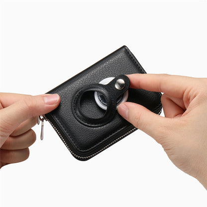 Travel RFID Blocking Wallet Money Purse Card Holder Case Black