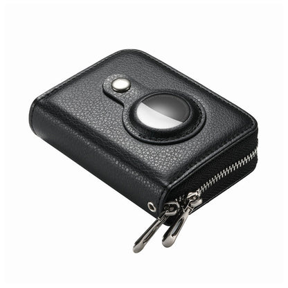 Travel RFID Blocking Wallet Money Purse Card Holder Case Black