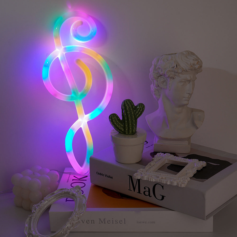 USB Powered Neon Light LED Lamp Home Wall Decor Style 3