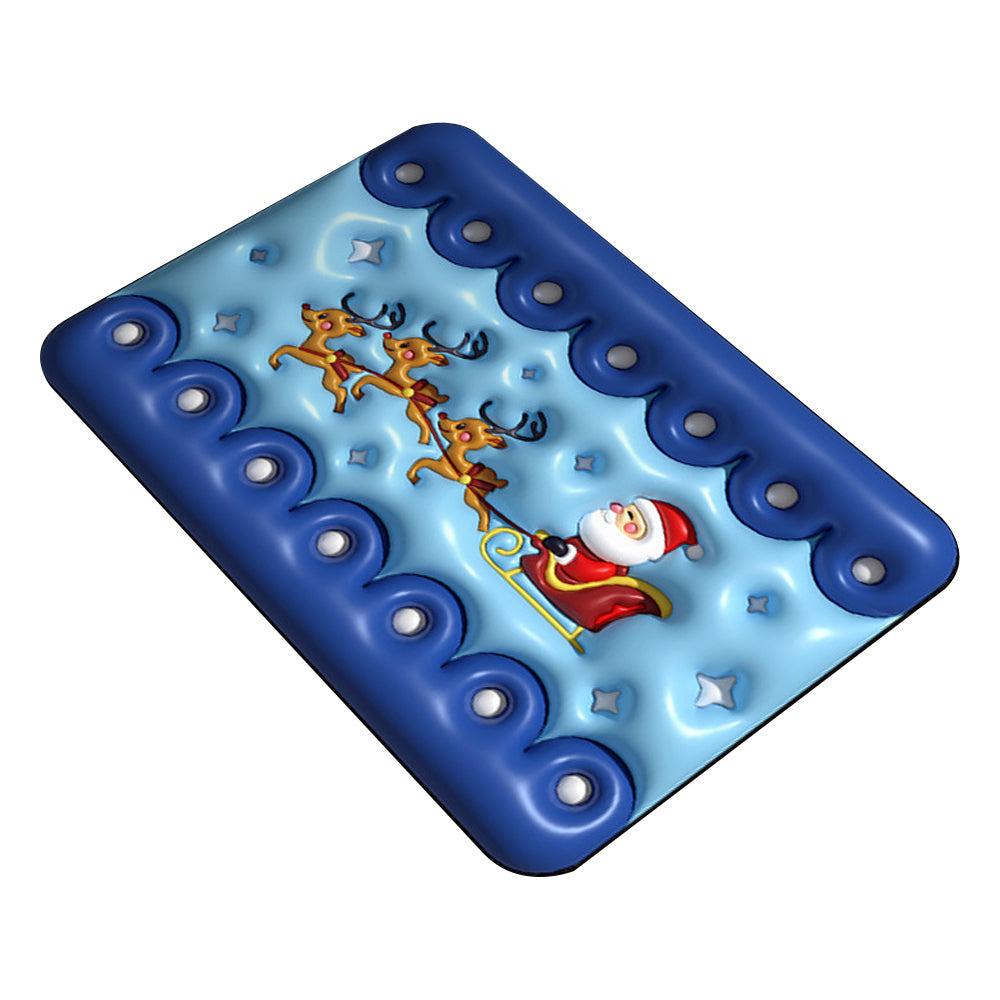 Funny Christmas Welcome Mat Door Mat Non-slip Floor Mat Entryway Mat Home Decor Style 4