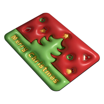 Funny Christmas Welcome Mat Door Mat Non-slip Floor Mat Entryway Mat Home Decor Style 2