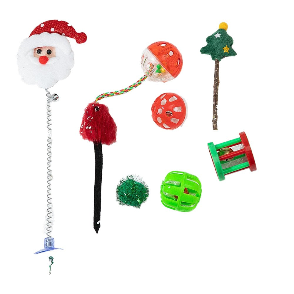 Christmas Cat Toy Set Cat Interactive Toy Set - Set 1 + 2 + 3
