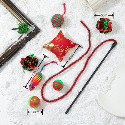 Christmas Cat Toy Set Cat Interactive Toy Set - Set 1 + 2 + 3
