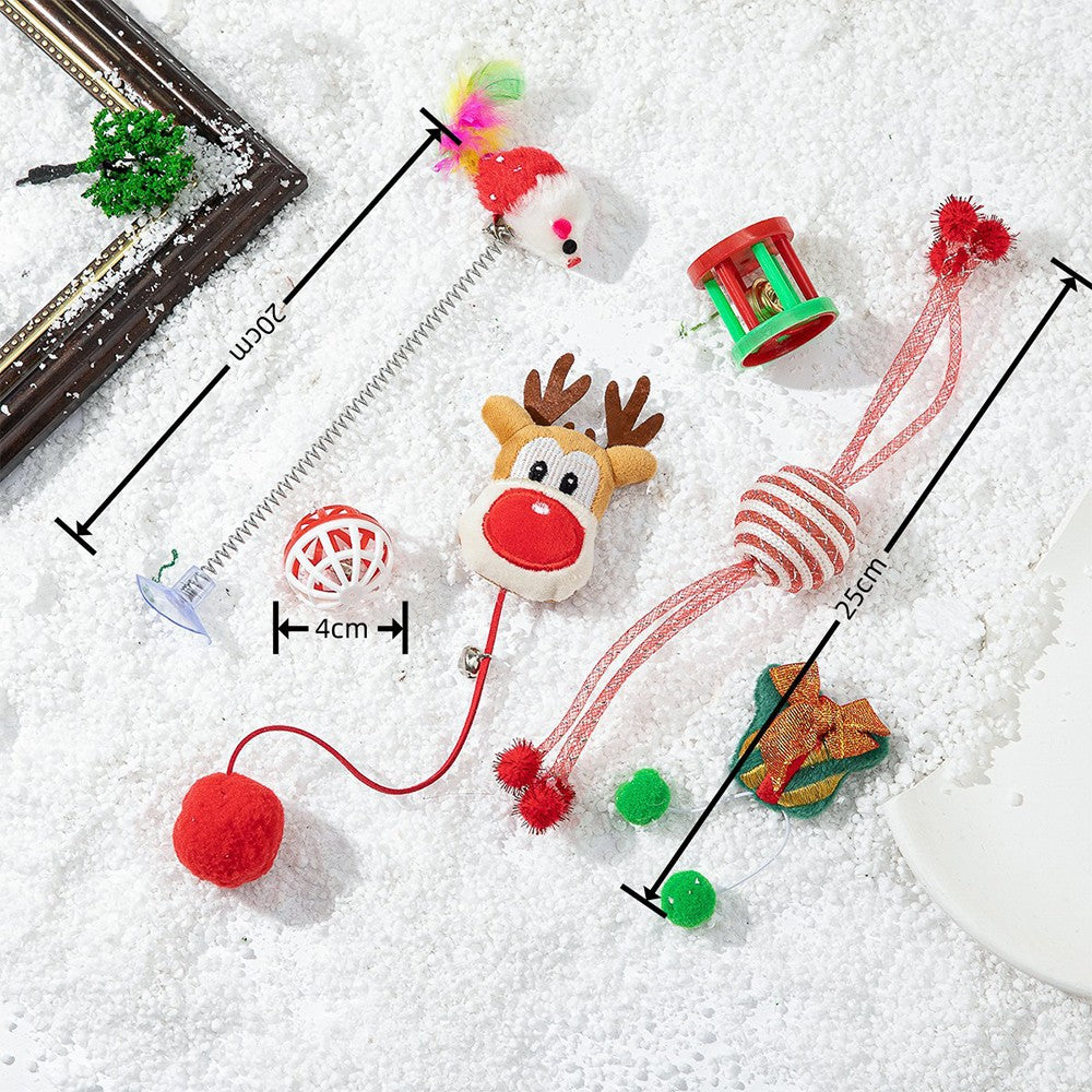 Christmas Cat Toy Set Cat Interactive Toy Set - Set 1 + 2 + 3