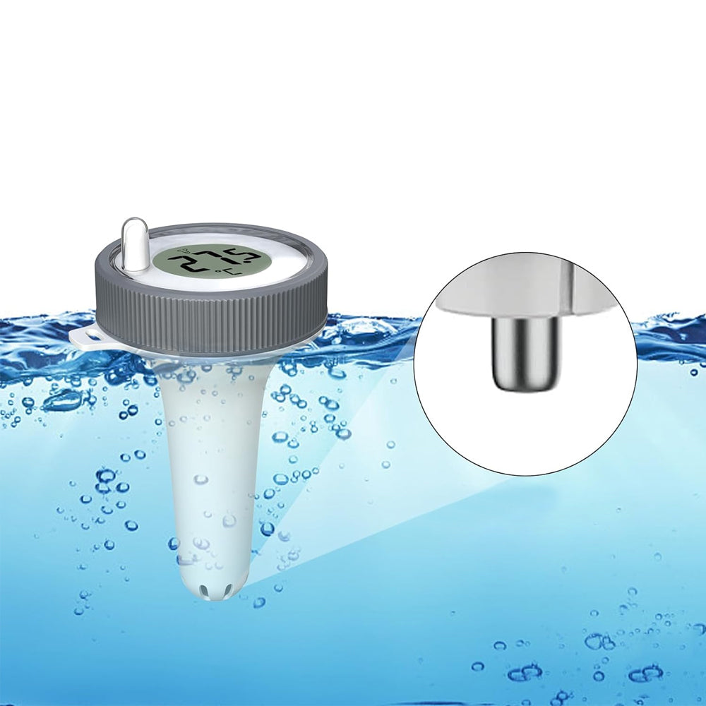 Pool Thermometer Floating Easy Read Wireless Digital Water Thermometer for Indoor and Outdoor