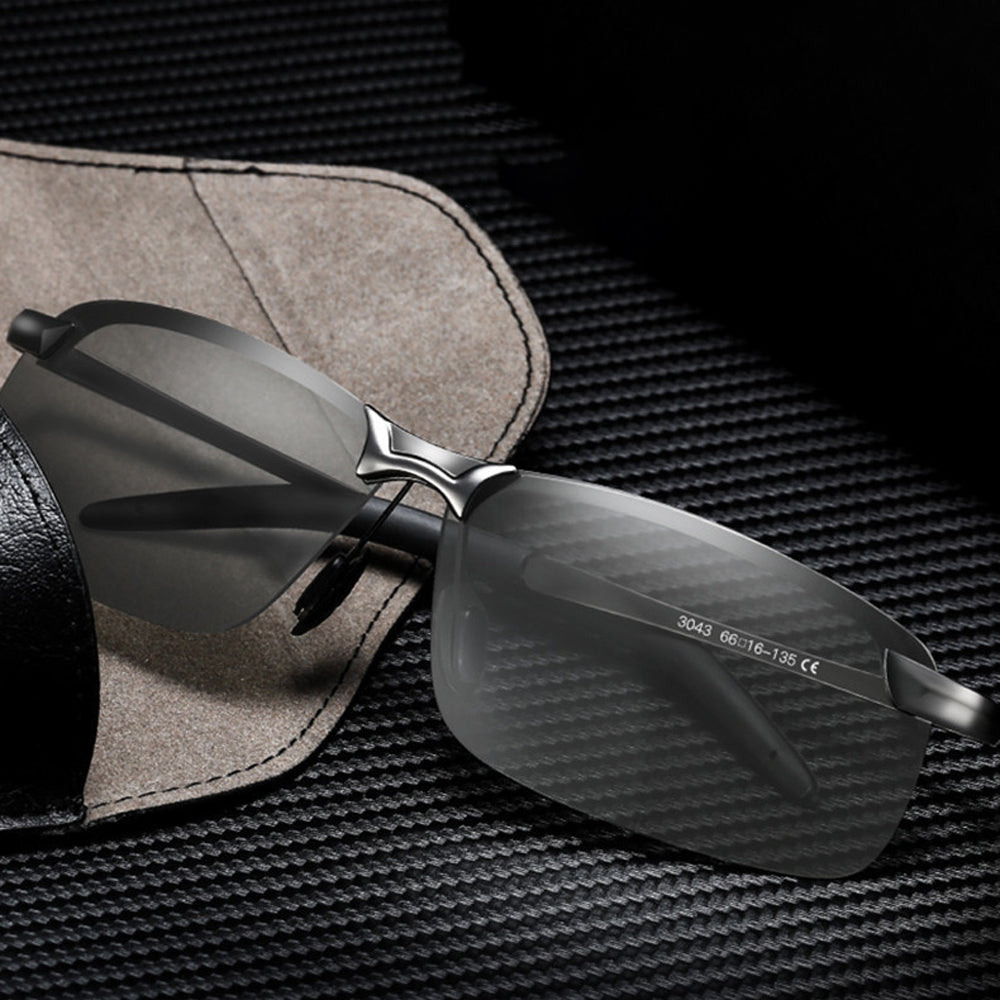 2 Pairs of Photochromic Polarised Sunglasses