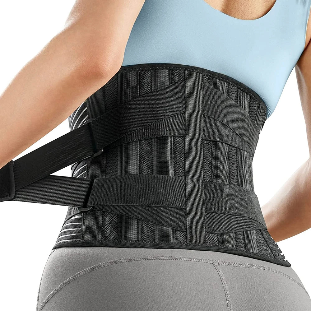 Back Brace Waist Support Belt Lumbar Support Belt for Men Women