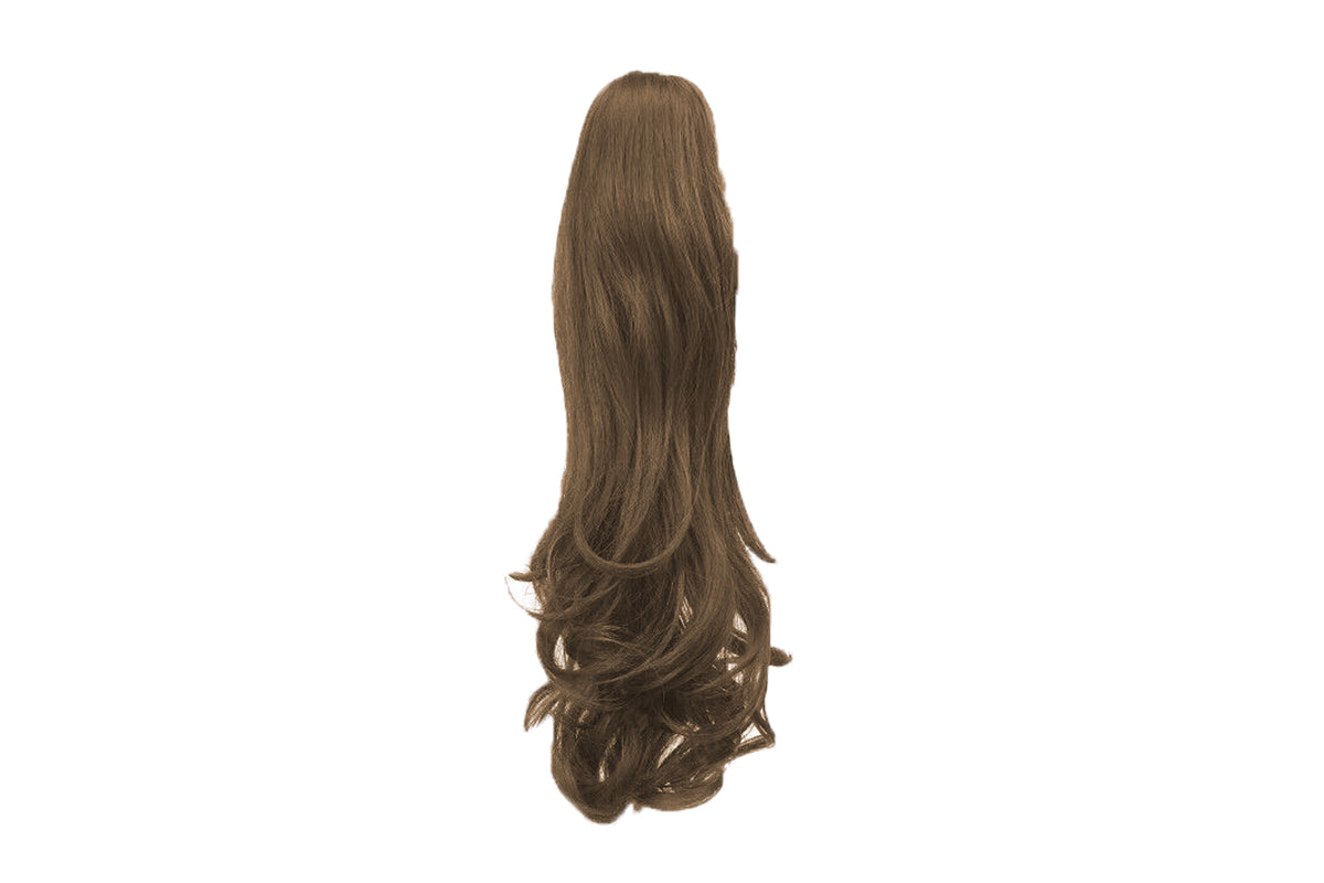 Ponytail Extension Claw Long Curly Clip in Claw Hair Extension Natural Looking Hairpiece for Women-Style 3